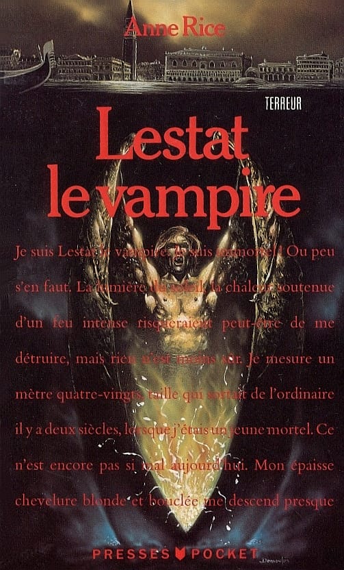 Lestat le vampire, Anne Rice (1985)
