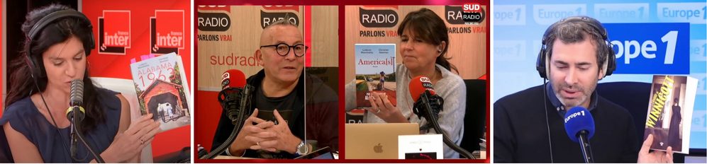 On parle des romans de Manchette-Niemiec à la radio