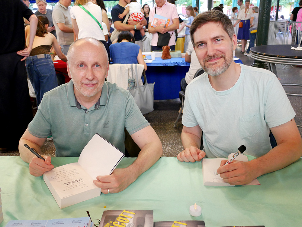 Manchette-Niemiec à la nuit Blanche des Livres 2025 | Crédit photo : Nelly Glassmann