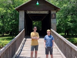 Manchette-Niemiec sur le pont Kymulga Bridge