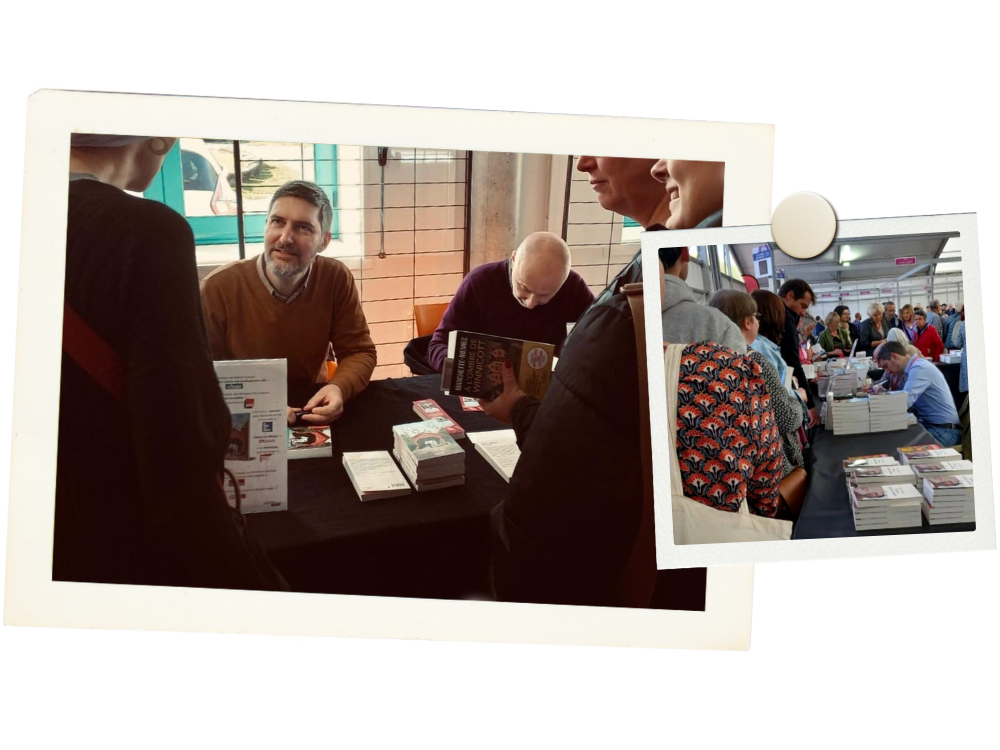 Manchette-Niemiec en dédicace