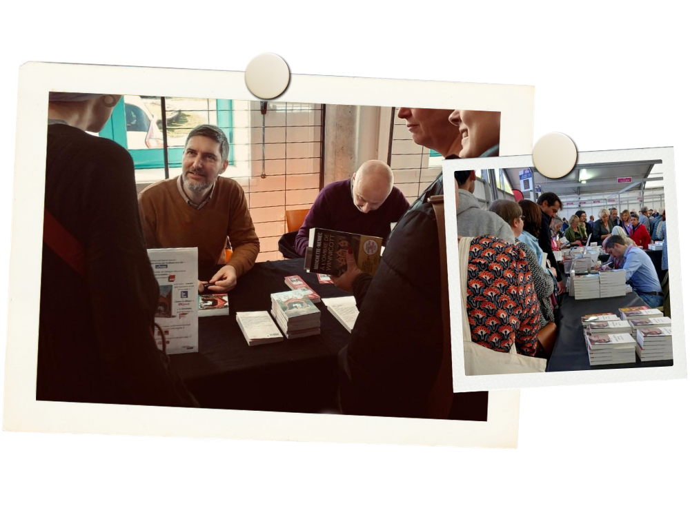 Manchette-Niemiec en dédicace